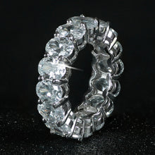Load image into Gallery viewer, Luxury 925 Sterling Silver Eternity Band Ring - Kingz Court
