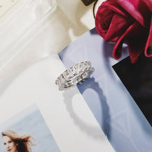 Load image into Gallery viewer, Luxury 925 Sterling Silver Eternity Band Ring - Kingz Court