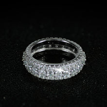Load image into Gallery viewer, Luxury 925 Sterling Silver Eternity Band Ring - Kingz Court