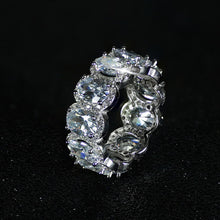 Load image into Gallery viewer, Luxury 925 Sterling Silver Eternity Band Ring - Kingz Court