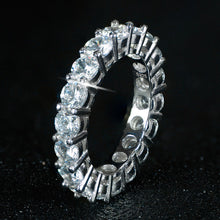 Load image into Gallery viewer, Luxury 925 Sterling Silver Eternity Band Ring - Kingz Court