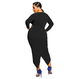 High Neck Bodycon Party Dress - Kingz Court
