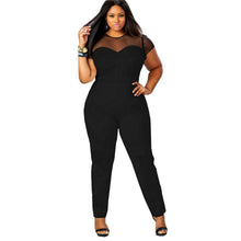 Load image into Gallery viewer, Mesh Lace Shoulder Jumpsuits - Kingz Court