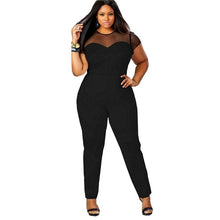Load image into Gallery viewer, Mesh Lace Shoulder Jumpsuits - Kingz Court