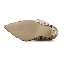 Load image into Gallery viewer, Snake Print Lace-Up Ankle Boots - Kingz Court