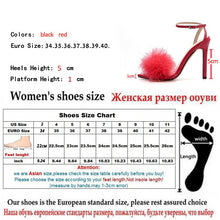 Load image into Gallery viewer, Feather Thin Strap High Heel Sandals - Kingz Court