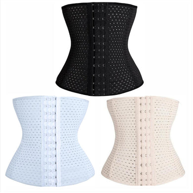 Steel Boned Breathable Waist Trainer - Kingz Court