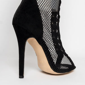 Sexy Mesh Lace Thigh High Over The Knee Boots - Kingz Court