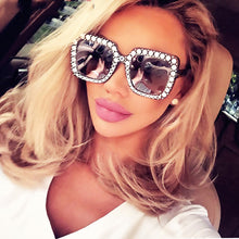 Load image into Gallery viewer, Bling Oversized Square Sunglasses - Kingz Court